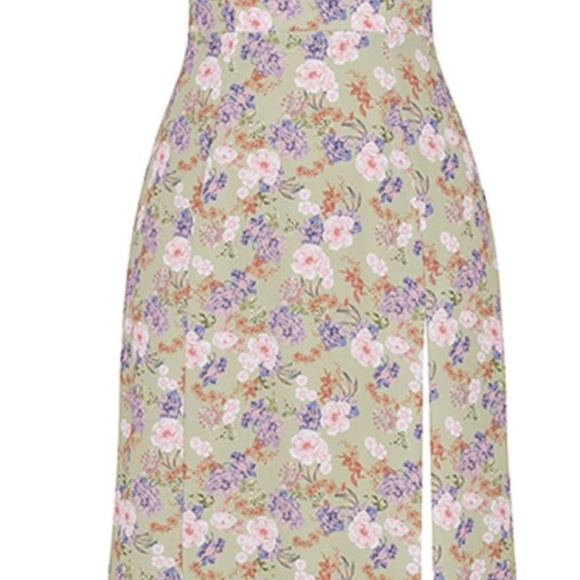 PRINT MIDI SUNDRESS - Picture 2 of 4